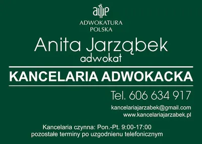 Adwokat Anita Jarząbek-Borek Kancelaria Adwokacka Mielec